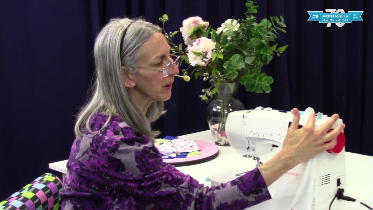 Tutorial on Threading and Winding a Bobbin on the Elna eXperience 560