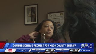 Commissioner's request for Knox County sheriff