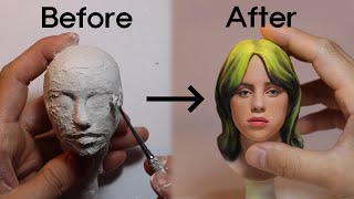 Sculpting Billie Eilish
