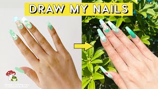 Recreating my subscriber’s nail designs! 💅🏻