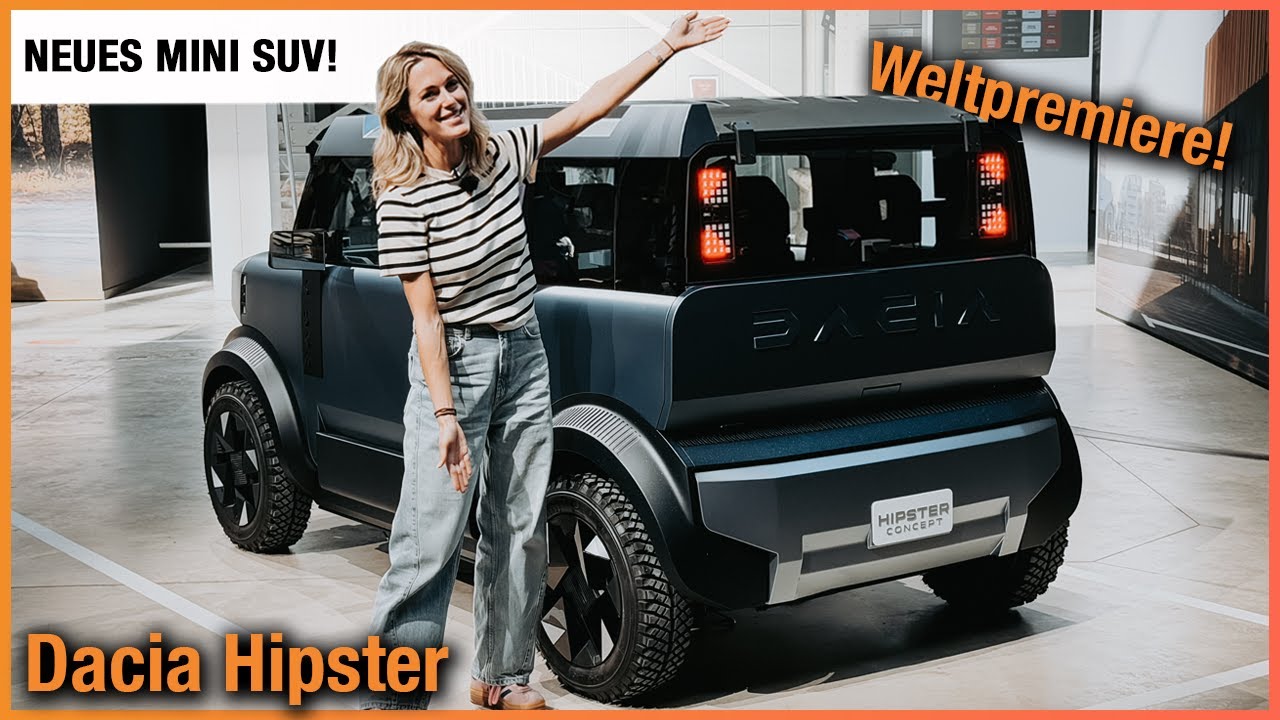 Dacia Hipster (2026) Alles zum NEUEN Mini Elektro SUV: Den kann sich jeder leisten! Test | Review
