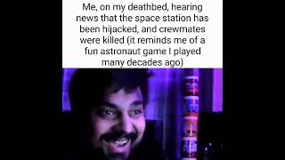 funny astronaut game its just a burning mutahar