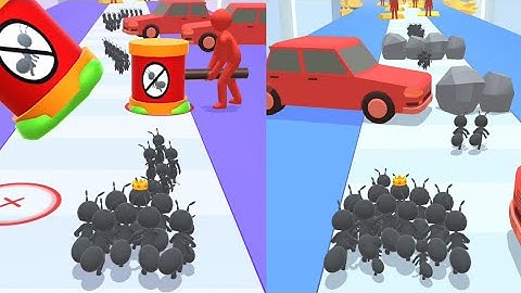 Ant Run 3D Gameplay Level 11 - 12 ( Android & IOS GamePlays )