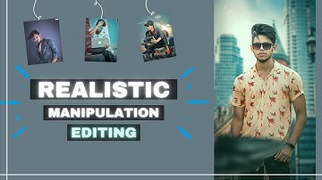 Realistic Photo Manipulation editing tutorial in Ps Touch Mobile - Sr Editing Zone