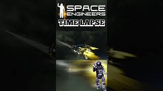 We Are Back! | Space Engineers Space Elevator Again Time Lapse #shorts Part 29