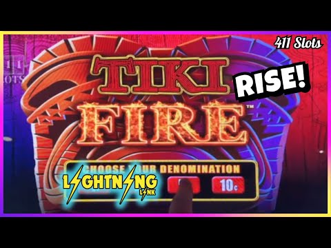 Lightning Link Tiki Fire: All RISE!