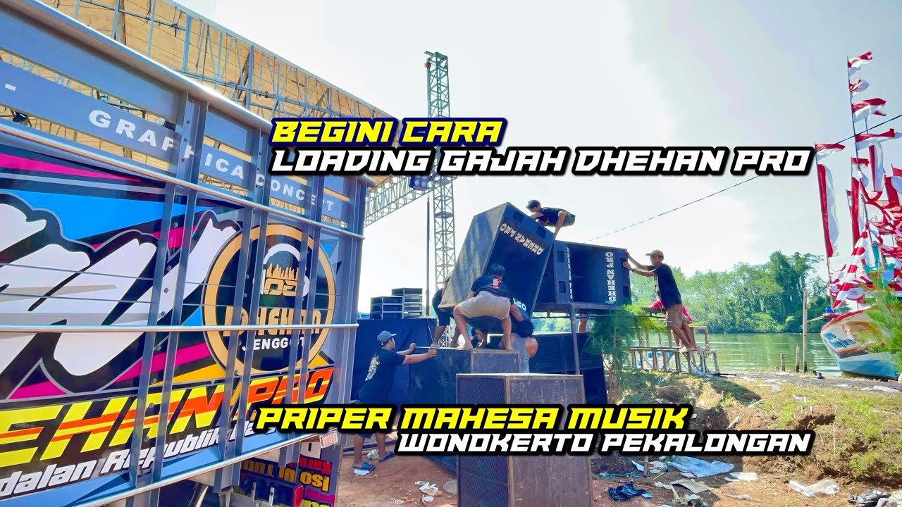 Proses loading Gajah DHEHAN PRO X Mahesa jambean wonokerto pekalongan