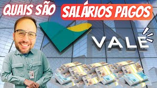 Qual o SALARIO de um FUNCIONARIO da VALE