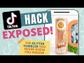 TIKTOK HACK EXPOSED: The GLITTER TUMBLER YOU NEVER KNEW YOU NEEDED