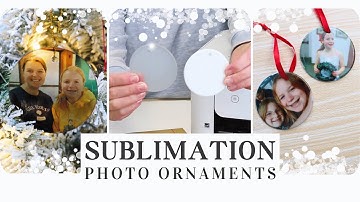 How to Make a Sublimation Photo Ornament with PYD Life