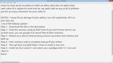 How To Update Qmobile To Android Lollipop (5.1.1) (cm12.1)(Linq x100 only)