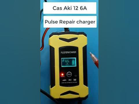 Cas aki 12V 6A Otomatis Off Bisa repair aki - YouTube