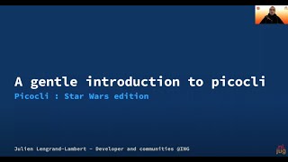 J-Fall Virtual 2020: Julien Lengrand - An introduction to creating CLI applications using picoCLI