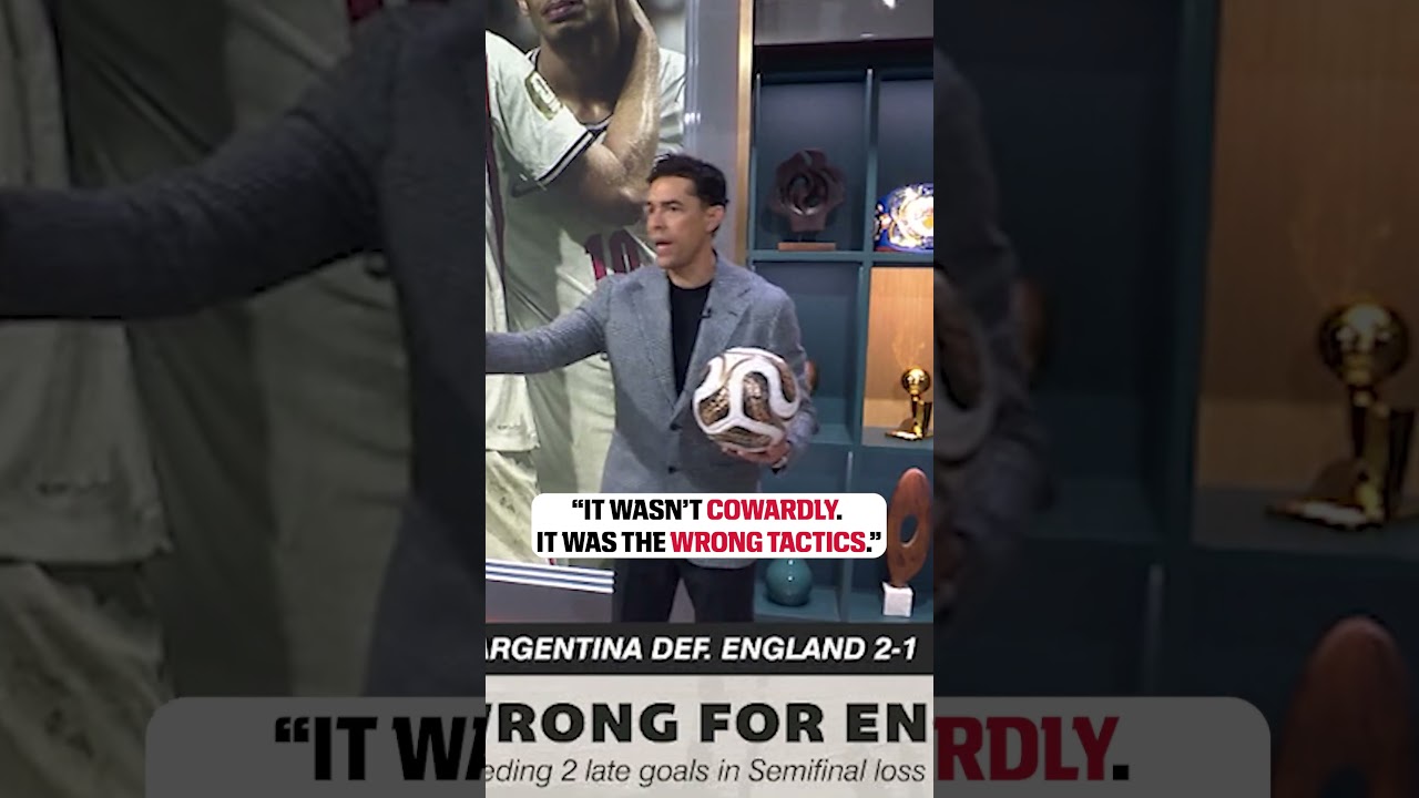Reacting to England's semifinal loss to Argentina ✍️