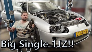 Making a CUSTOM EXHAUST on this Mk4 SUPRA!