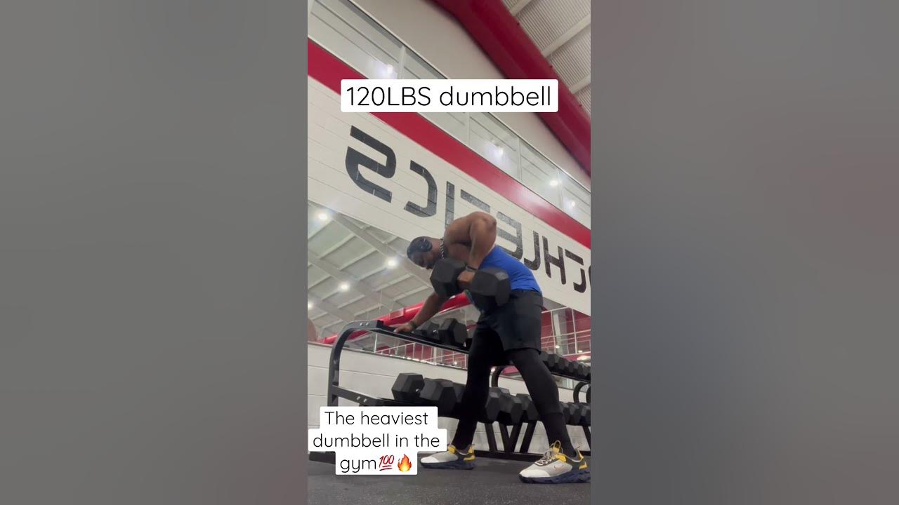 The Heaviest Dumbbell In The Gym 120LBS dumbbell the-heaviest-dumbbell-in-the-gym-120lbs-dumbbell