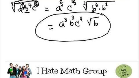 Simplifying radicals Pert Questions Math .mp4