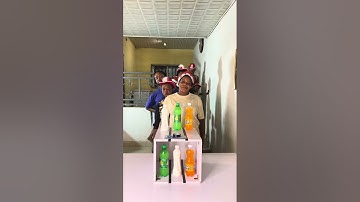 BEST FUNNY AND AMAZING FAMILY 🎄🎁THREE (3) BOTTLE COLOR MATCHING CHALLENGE TO WIN ALOT OF CASH