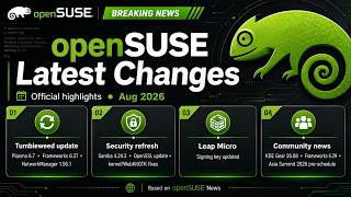openSUSE Just Changed BIG: Podman 6, Plasma 6.7 & Kernel 7.2!