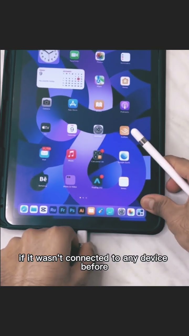 iPad Air 5: How to Connect Apple Pencil 2nd Gen. - YouTube