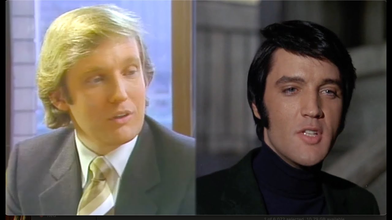 Is Elvis Presley the real Donald Trump?
