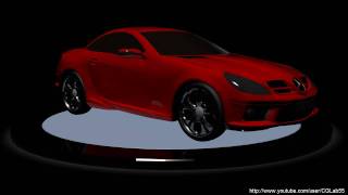 Mercedes SLK Model (3Ds Max)