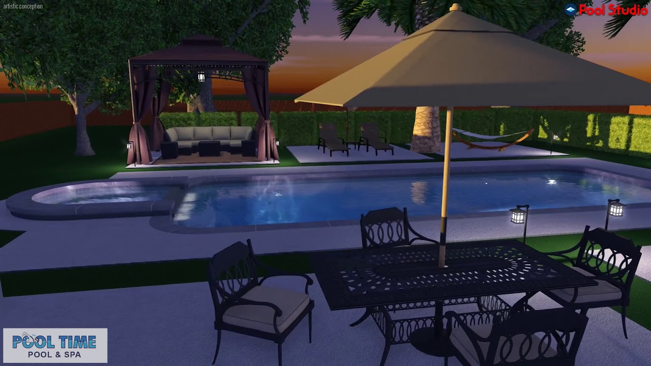 3D Pool Design - Pool Studio