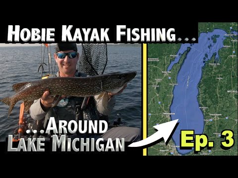 Topwater Bass and Pike, Michigan Kayak Fishing