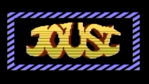 Joust Gameplay Atari 8 bit Computers 400 800 XL XE