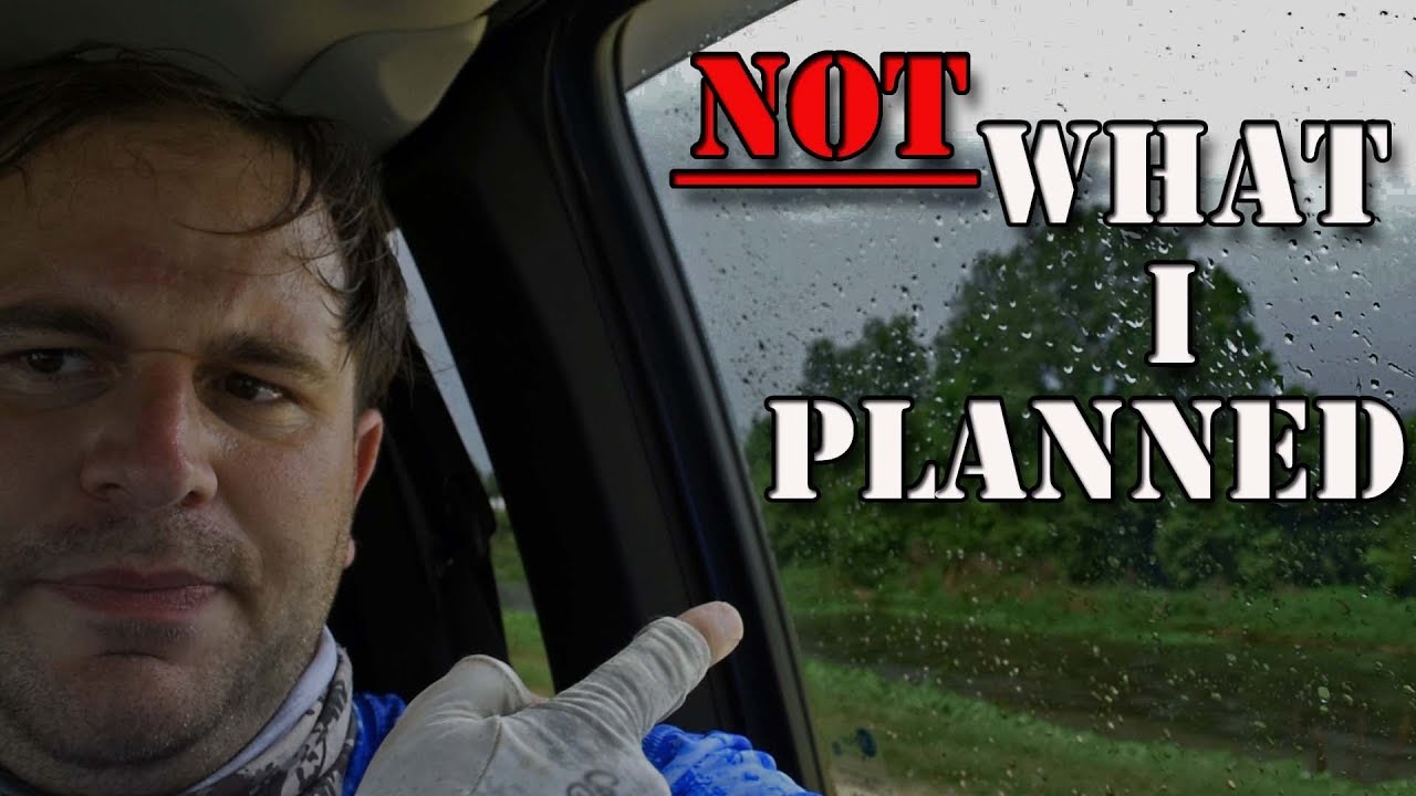 Fishing the storm front for Bass or at least that was the plan