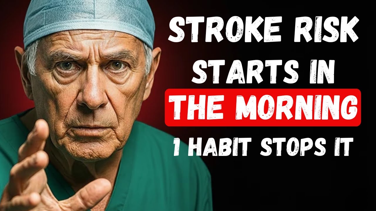 As a BRAIN Doctor, I’m SHOCKED: THIS Morning Habit Triple Your Stroke Risk After 60 | Senior Health