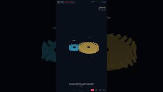 Gear Train — Mechanical Engineering in 60 Seconds #Shorts
