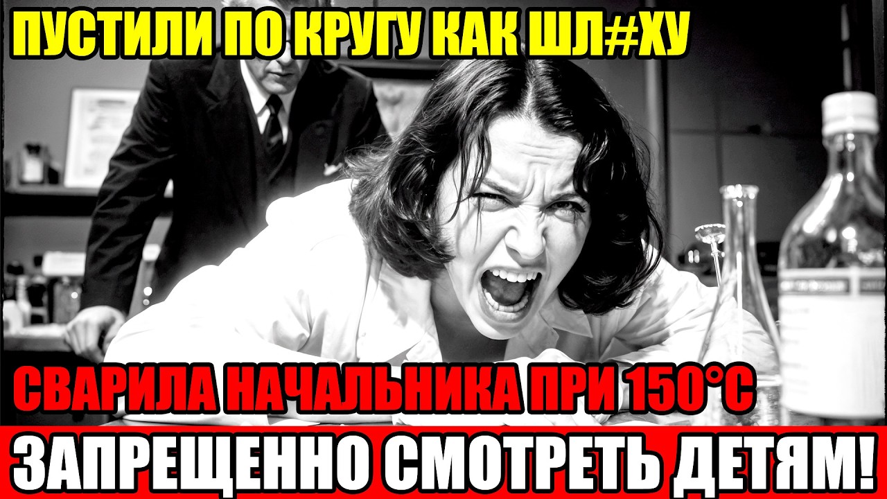 ПУСТИЛИ ПО КРУГУ В КОМАНДИРОВКЕ. Лаборантка сварила начальников в автоклаве 150°C 4 часа. 1973