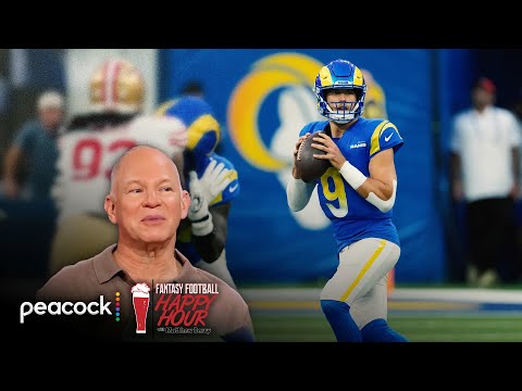 Rams' Stafford looks 'dialed in' when paired with Nacua | Fantasy Football Happy Hour | NFL on NBC