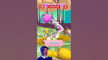 ASMR Tippy Toe Try Again😂 | tippy toe 3D #shorts #tippytoe #satisfying  #asmr #reaction #remix