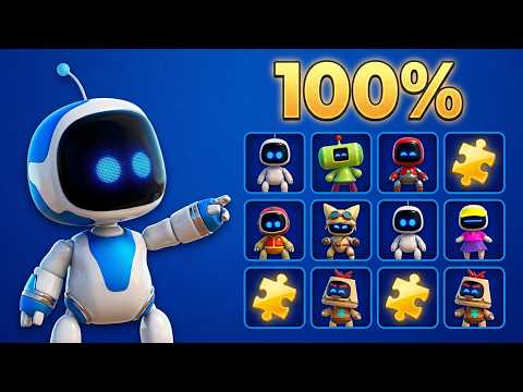 ASTRO BOT Kaza Alanı %100 REHBER Tüm Botlar ve Puzzle Parçaları Gizli Eşyaların Yerleri