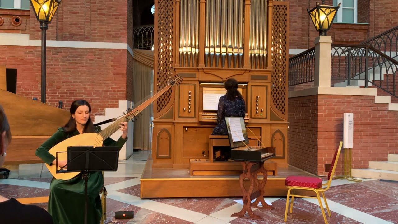 Giovanni Girolamo Kapsperger — Colascione. Marina Belova — theorbo, Margarita Eskina - organ