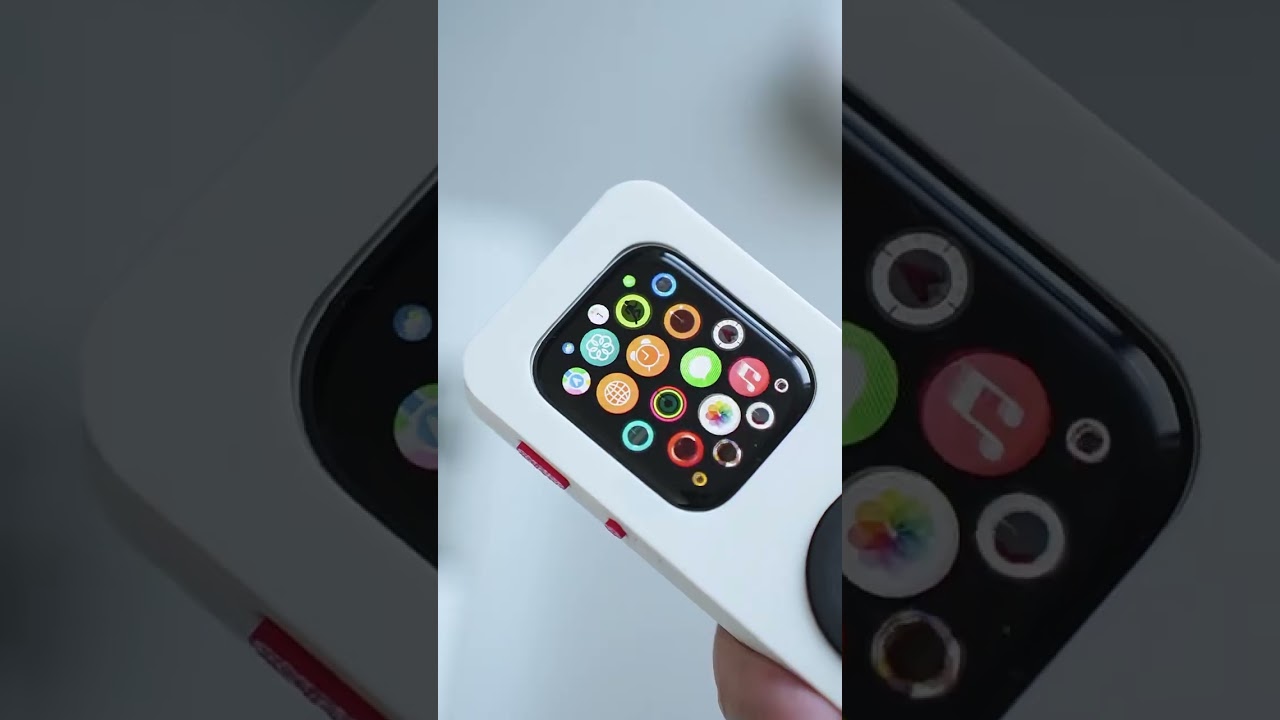 iPod-Inspired Apple Watch Case 