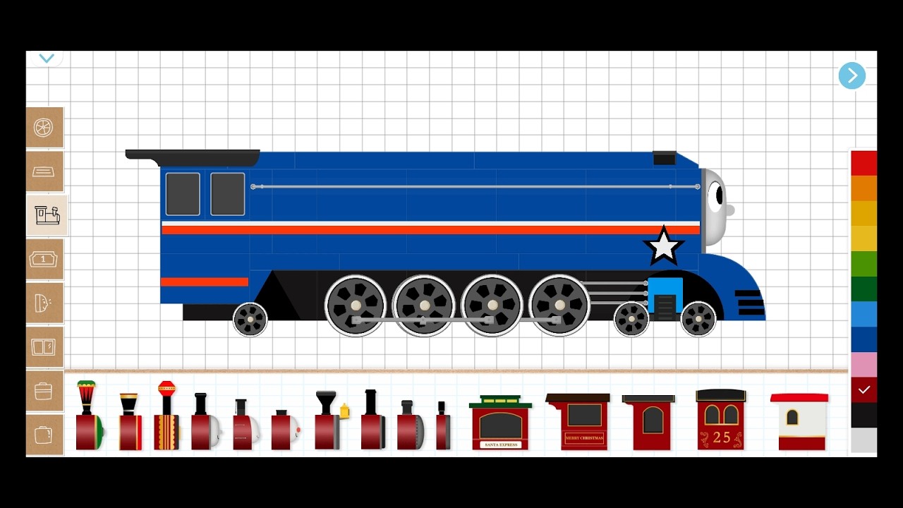 Labo Brick Train | HANK The Streamlined Engine