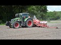 Drilling maize with fendt 724  gaspardo