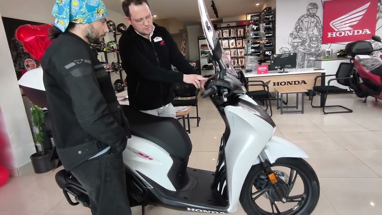 Yeni motorumu almaya gidiyorum- honda sh125 teslim günü