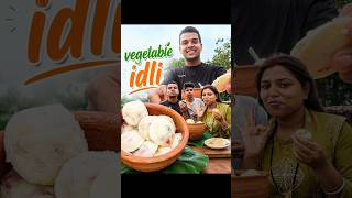best Instant Vegetable Idli | suji ki idli #shorts #viral #idli