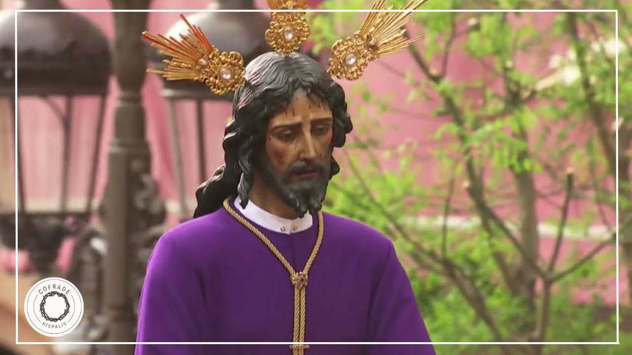 Cristo cautivo del tiro de línea de la hermandad de Santa Genoveva en campana, 2025 | Semana Santa