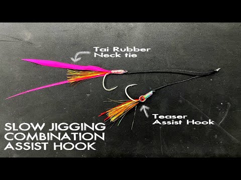 azies fish hooking THE SLOW JIGGING ASSIST HOOK YOU DIDN'T EXPECT THAT ACTUALLY CATCHES FISH