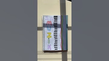 Kanalımda kalem çekilişi başladı koşun😍 #müzik #müzikdersi #defter #tasarım #diy #musica #notebook