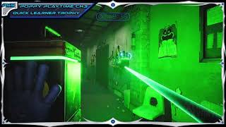 Quick Learner Trophy - Poppy Playtime Ch3 - PS5