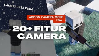 Addon camera MCPE 1.21 - 1.26 terbaik untuk Minecraft survival | cocok buat cinematic
