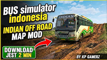 New indian off road map Mod Tamil #map #mod #bussidindonesia #bussid #gaming 