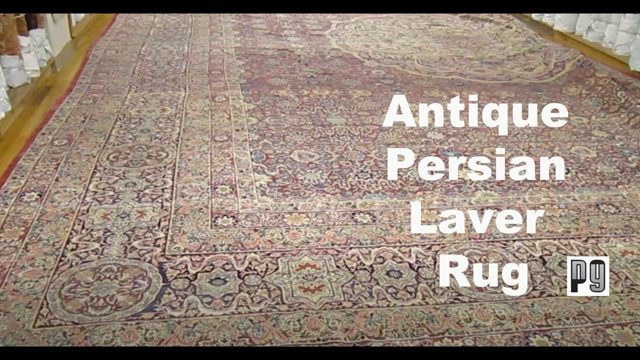 PGNY Antique Carpets & Tapestries - Item # 35189 Antique Persian Kerman Rug 29'3" H x 23'0" W