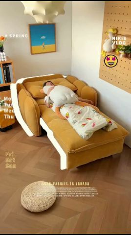 リモコン 1 つで変身！電動一人掛けソファベッド✨ #sofa #home #tiaro